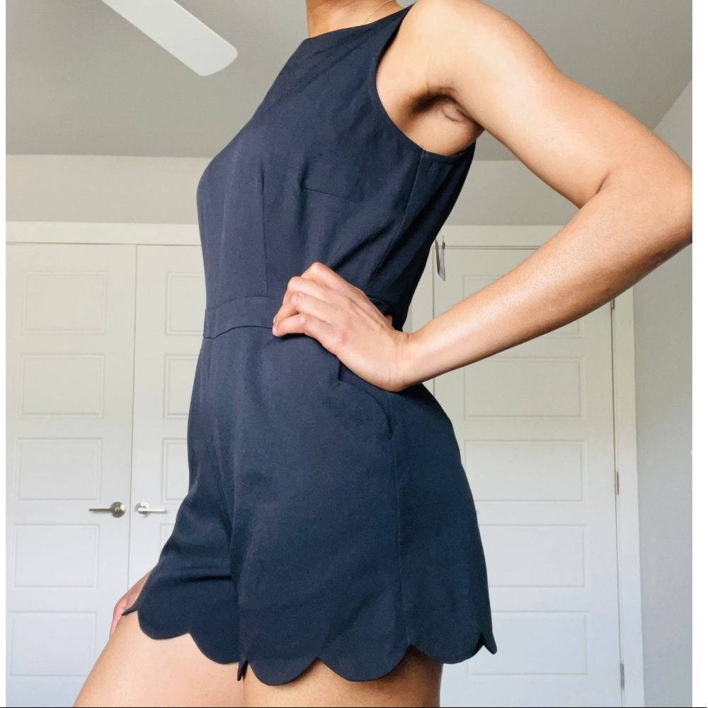 Black Newlook Sleeveless Playsuit - Picture 6 of 10
